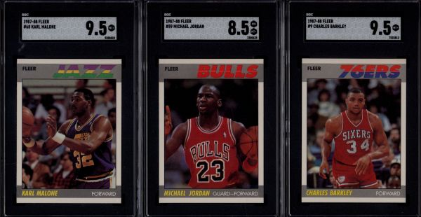 Michael Jordan Great Looking Card 1987-88 2024 Fleer Basketball